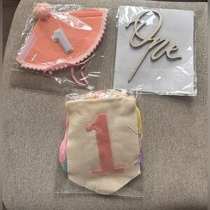 Baby Girl 1st Birthday Party Decor